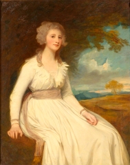George Romney (British 1734–1802), Lady Eleanor Ramsay (1766–1819), 1786. Oil on canvas. Purchased with funds from the State of North Carolina, 1952 (NCMA 52.9.85)