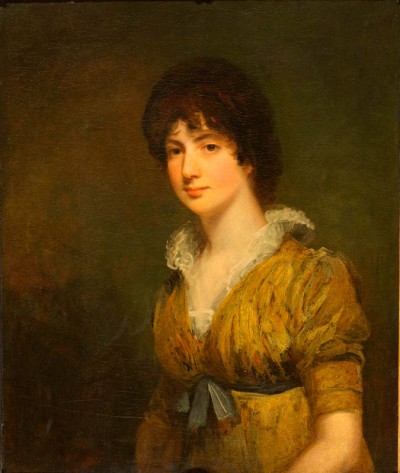 John Hoppner (British, 1756-1810), Mrs. William Huskisson (died 1856), ca. 1800. Oil on canvas. Gift of Mrs. William Emerson Boscowitz, 1963 (NCMA 63.37.1)