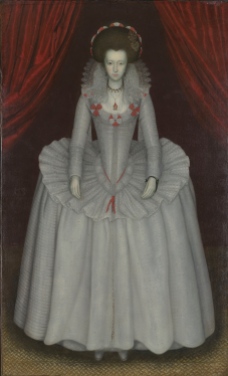 British School, Portrait of a Lady, ca. 1610. Oil on canvas. Gift of Mr. and Mrs. James MacLamroc, 1967 (NCMA 67.13.6)